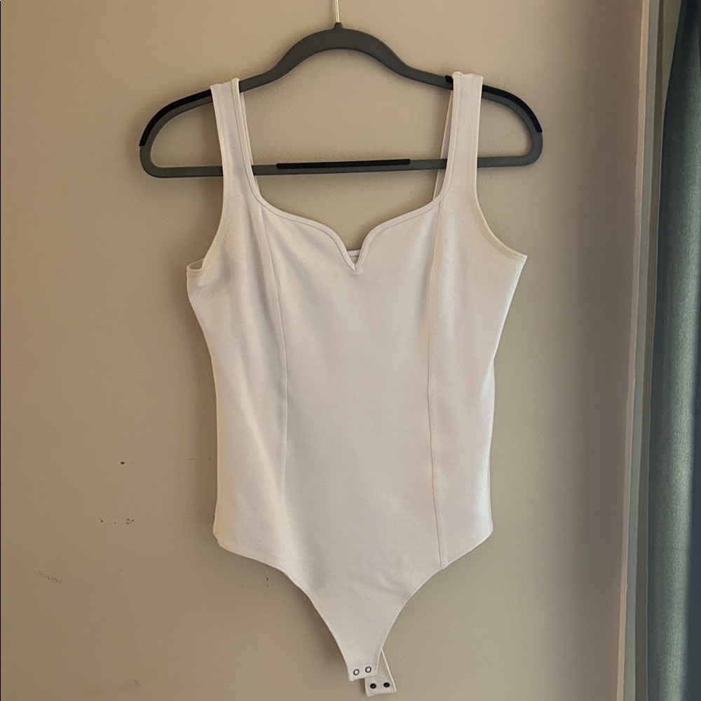 Abercrombie & Fitch White Bodysuit